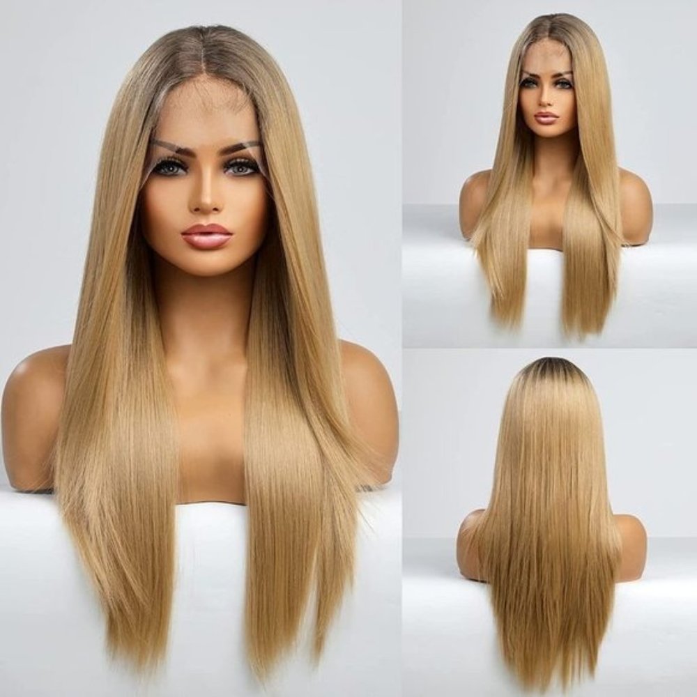 Ombre Blonde Lace Wig